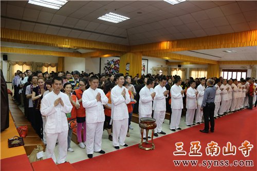 为法会彩排 摄影:慧润
