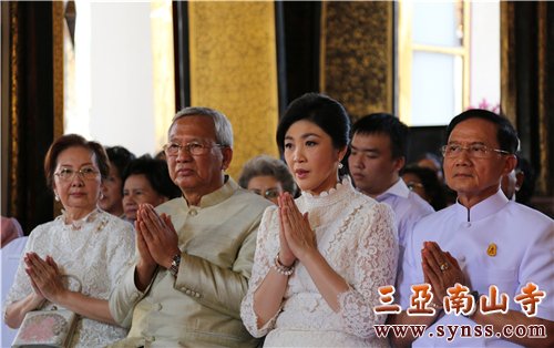 泰国前两任总理出席此次盛会 摄影:顿俊