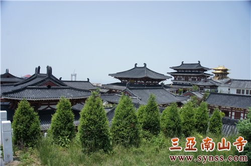 大慈恩寺一景鸟瞰